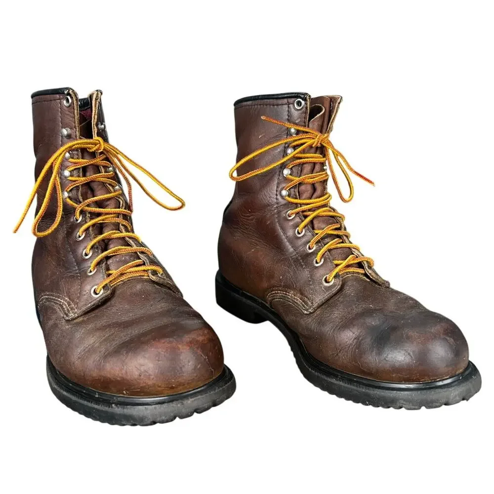 Vintage Red Wing Men’s 2233 Supersole Brown Leather Work Boot Size 10.5 D